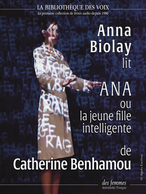 cover image of ANA ou la jeune fille intelligente